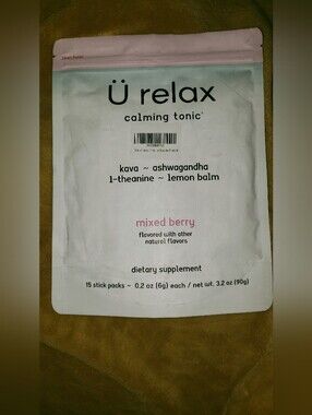 Ü Relax Calming Tonic - Mixed Berry (Pink)